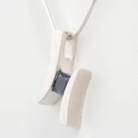 ジェムケリー サファイア ネックレス K18WG