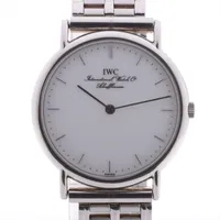 IWC シャフハウゼン SS×社外SS QZ 白文字盤 ＡＢランク