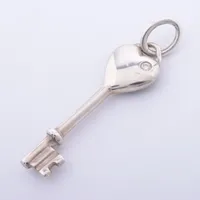 ティファニー ハートキー 925 ネックレス シルバー ABランクの買取