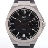 IWC インヂュニア IW500501 SS×革 AT 黒文字盤 ＡＢランク