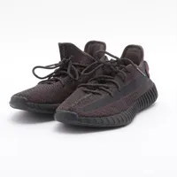 アディダス YEEZY BOOST 350 V2 メッシュ スニーカー 27.5cm ブラック ＡＢランク