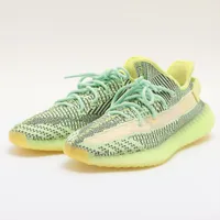 アディダス YEEZY BOOST 350 V2 ニット スニーカー 28.0cm イエロー Ａランク