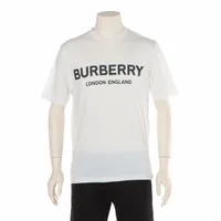 バーバリー コットン Tシャツ 19SS XS ホワイト ＡＢランク