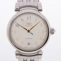 IWC ダヴィンチ IW458307 SS AT 白文字盤 ＡＢランク