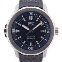 IWC アクアタイマー IW329005 SS×ラバー AT 青文字盤 Ａランク