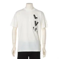 ヴィトン コットン Tシャツ RM211 L ホワイト Ａランク