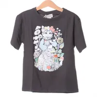 グッチ×ヒグチユウコ コットン Tシャツ 6 グレー Ａランク