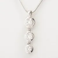 トリロジー ダイヤ ネックレス Pt900×Pt850 ABランクの買取実績価格