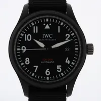 IWC パイロットウォッチ トップガン IW326901 CE×ナイロン AT 黒文字盤 ＡＢランク