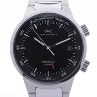 IWC IW3537 SS AT 黒文字盤 ＡＢランク