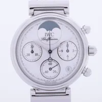 IWC スモール ダ・ヴィンチ 3736-006 SS QZ 白文字盤 ＡＢランク