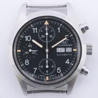 IWC フリーガー クロノ IW370607 SS AT 黒文字盤 ＡＢランク