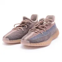 アディダス YEEZY BOOST 350 V2 ニット スニーカー 27.0cm ベージュ Ａランク