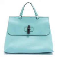 【みかん11さん専用】【銀座三越購入】GUCCI  バンブーデイリー グッチの新作バッグ、ブルームス プリントの「バンブーデイリー」や