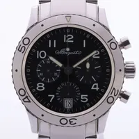 ブレゲ トランスアトランティック タイプXX 3820 SS AT 黒文字盤