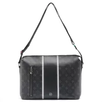 ヴィトン×フラグメントデザイン モノグラムエクリプス アポロ メッセンジャーMM M43411 ブラック