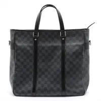 【美品】ルイヴィトン　ダミエグラフィット　タダオPM　N51192　トート　黒 楽天市場】ルイヴィトン Louisvuitton N51192 タダオ ダミエグラ