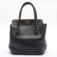 エルメス ツールボックス20 ヴォースイフト ブラック シルバー金具