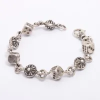 クロムハーツ シルバーブランド ブレスレットの買取実績価格一覧