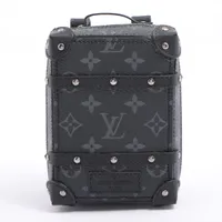 ヴィトン ポルト クレ バックパック トランクチャーム M00850 GP×革