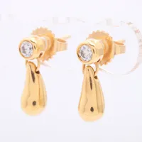 ティファニー ティアドロップ ピアス 750 YG ABランクの買取参考価格