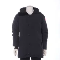 カナダグース JASPER コットン×ポリエステル ダウンジャケット ネイビー