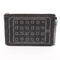 ヴィトン×フラグメントデザイン モノグラムエクリプス M64449 クラッチバッグ ブラック