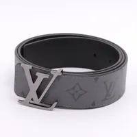 ルイ・ヴィトン サンチュール LVイニシャル 40MM M0285 PVC×レザー