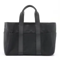 エルメス アカプルコMM ナイロン×レザー ブラック シルバー金具