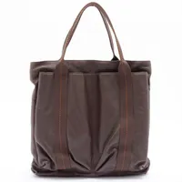 エルメス キャラバンヴェルティカル MM ヴォーガリバー カカオ シルバー金具