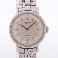 IWC SS AT シルバー文字盤