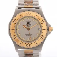 タグホイヤー プロフェッショナル 200m 962.206-2 SS QZ グレー文字盤