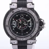 アクアノウティック キングクーダ SS×ラバー AT 黒文字盤