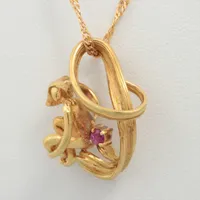 ともやす ルビー K18(YG)