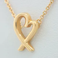 ティファニー ラビングハート 750(YG)