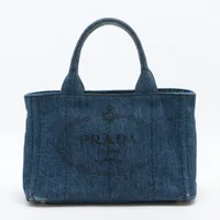 PRADA デニム ハンドバッグ【ランク：A】 BUYMA VINTAGE 中古 PRADA デニム ハンドバッグ【ランク：A】