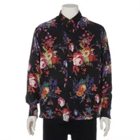 ディオール×カウズ シルク シャツ 19SS 37 ブラック