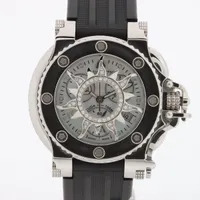 アクアノウティック バラクーダ SS×ラバー QZ シェル文字盤