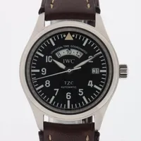 IWC フリーガー IW325102 SS×革 AT 黒文字盤 ＡＢランク