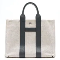 エルメス サックアーネPM トワルアッシュ シルバー金具