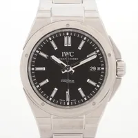 IWC インジュニア IW323902 SS AT 黒文字盤 ＡＢランク