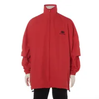 バレンシアガ BB ナイロン ナイロンジャケット 19AW 44 レッド