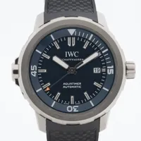 IWC アクアタイマー IW329005 SS×ラバー AT 青文字盤 ＡＢランク