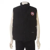 カナダグース FREESTYLE コットン×ポリエステル×ナイロン ダウンベスト M ブラック