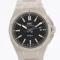 IWC インヂュニア IW323902 SS AT 黒文字盤 ＡＢランク