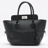 エルメス ツールボックス20 ヴォースイフト ブラック シルバー金具