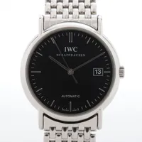 IWC ポートフィノ IW353306 SS AT 黒文字盤 ＡＢランク