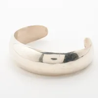 ティファニー ボーンカフ ルテニウム バングル シルバー ABランクの