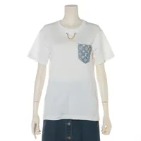 ヴィトン コットン Tシャツ 22SS M ホワイト ＡＢランク