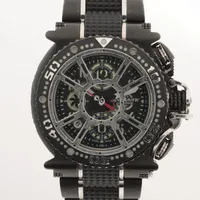 アクアノウティック キングサブコマンダー SS×ラバー AT 黒文字盤